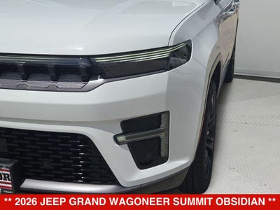 2026 Jeep Grand Wagoneer Summit Obsidian