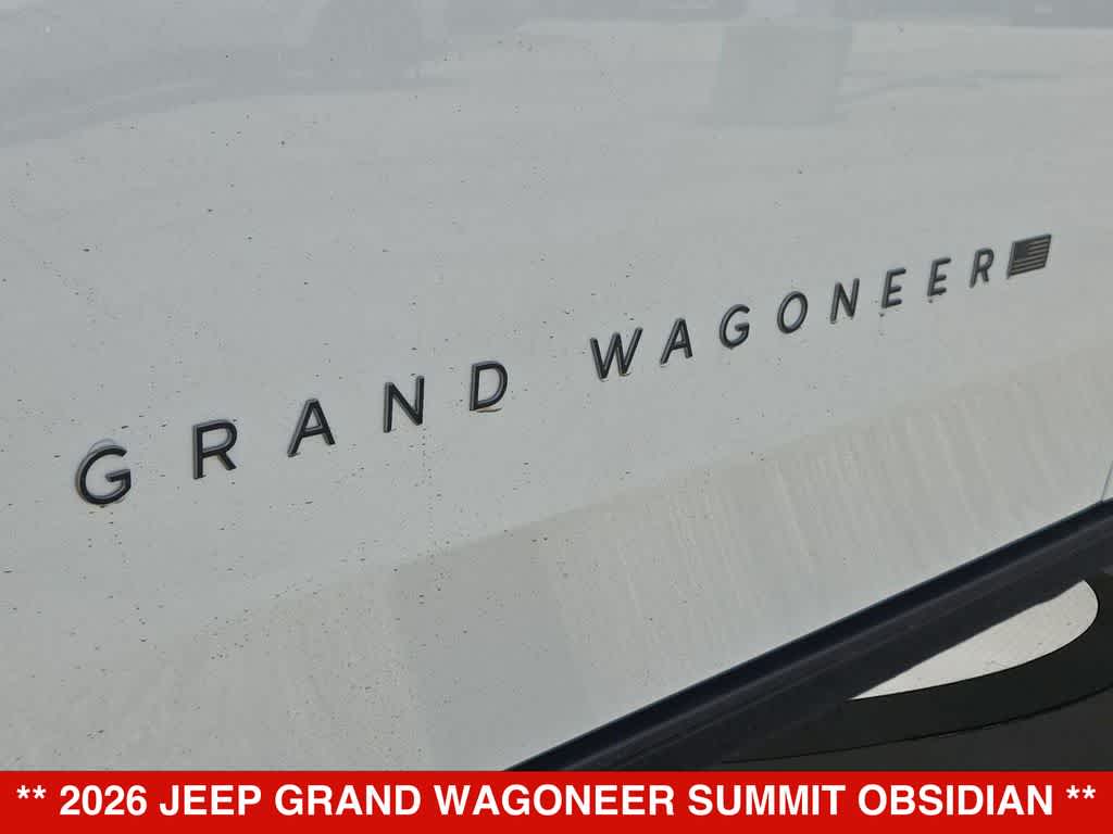 2026 Jeep Grand Wagoneer Summit Obsidian