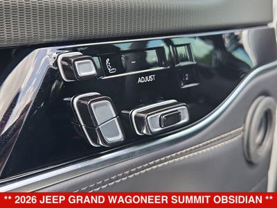 2026 Jeep Grand Wagoneer Summit Obsidian