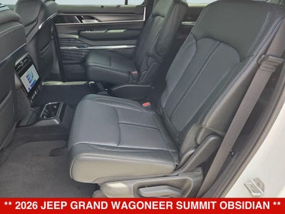 2026 Jeep Grand Wagoneer Summit Obsidian