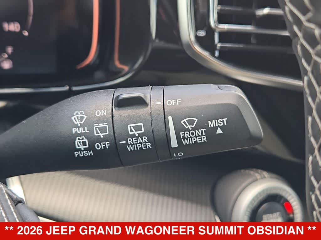 2026 Jeep Grand Wagoneer Summit Obsidian