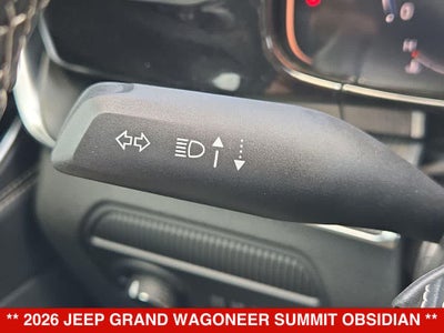 2026 Jeep Grand Wagoneer Summit Obsidian