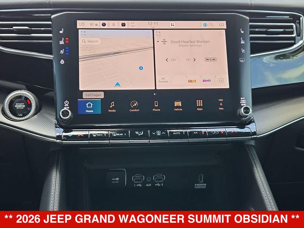 2026 Jeep Grand Wagoneer Summit Obsidian