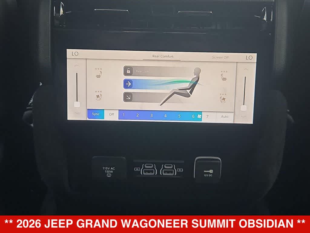 2026 Jeep Grand Wagoneer Summit Obsidian
