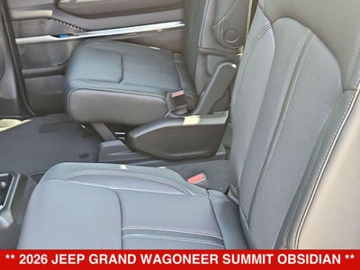 2026 Jeep Grand Wagoneer Summit Obsidian