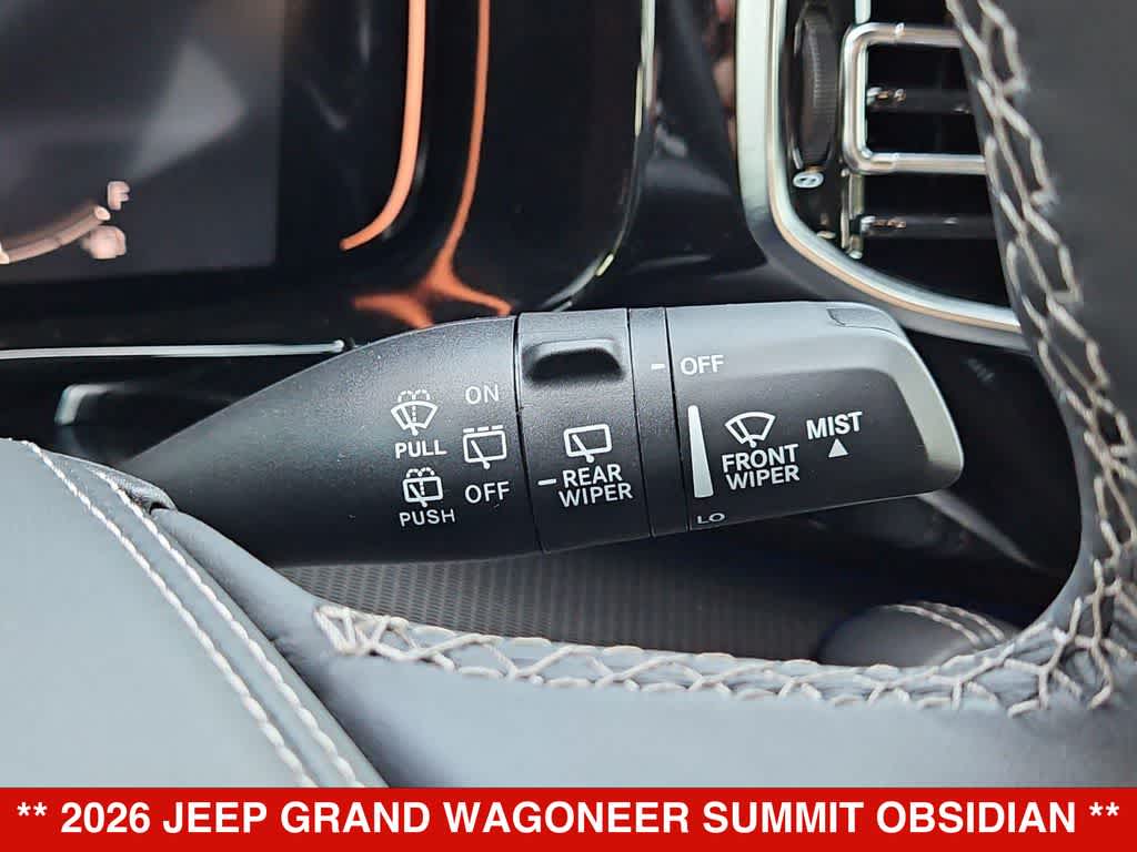 2026 Jeep Grand Wagoneer Summit Obsidian