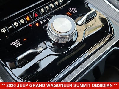 2026 Jeep Grand Wagoneer Summit Obsidian