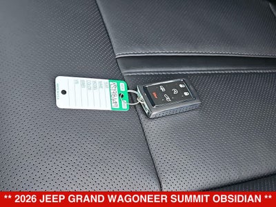 2026 Jeep Grand Wagoneer Summit Obsidian