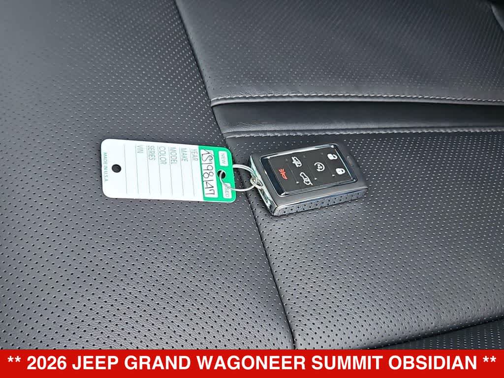 2026 Jeep Grand Wagoneer Summit Obsidian
