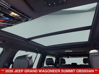 2026 Jeep Grand Wagoneer Summit Obsidian