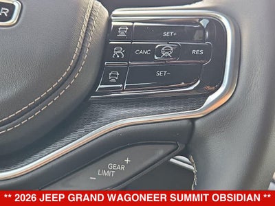 2026 Jeep Grand Wagoneer Summit Obsidian