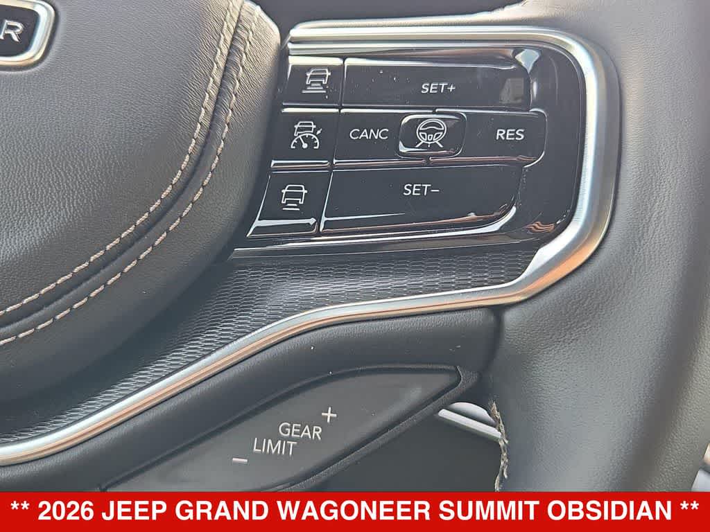 2026 Jeep Grand Wagoneer Summit Obsidian