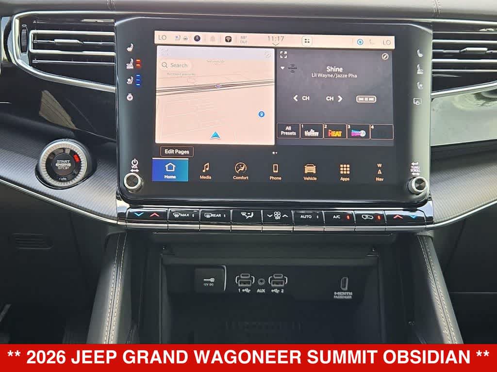 2026 Jeep Grand Wagoneer Summit Obsidian