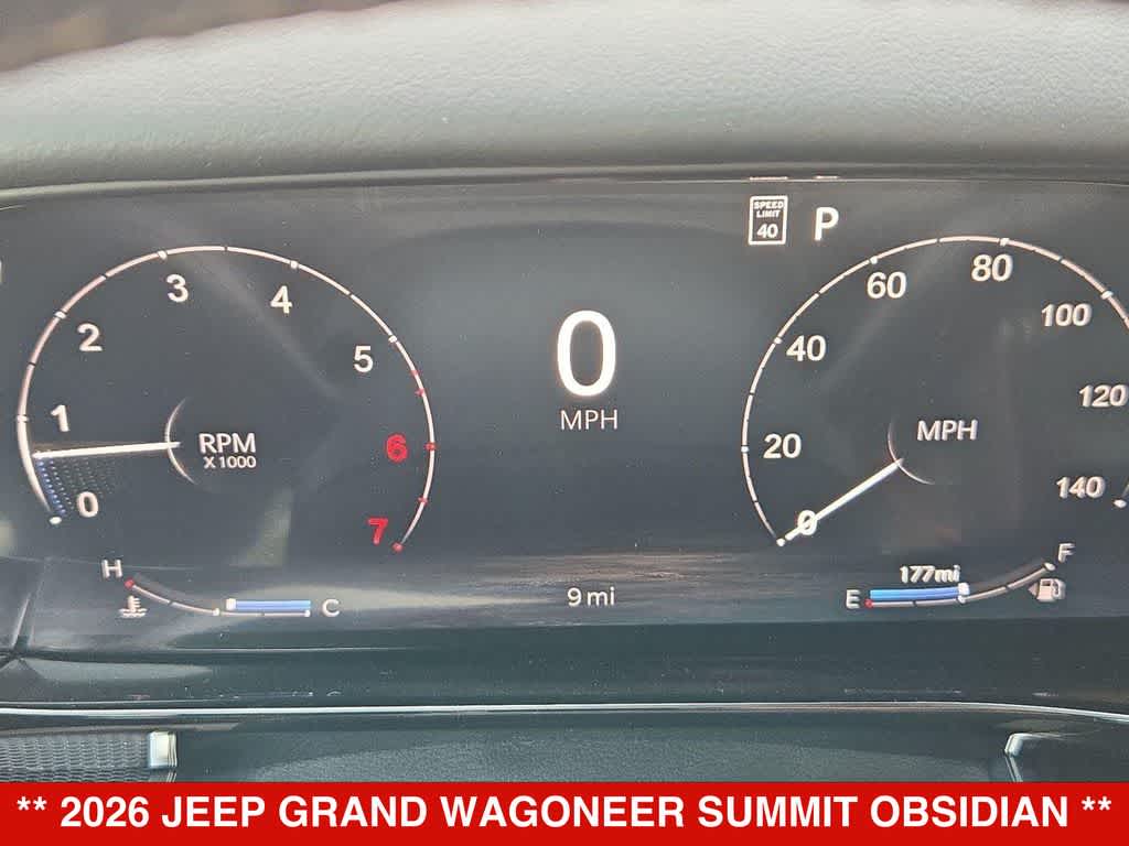 2026 Jeep Grand Wagoneer Summit Obsidian