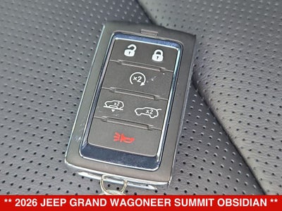 2026 Jeep Grand Wagoneer Summit Obsidian