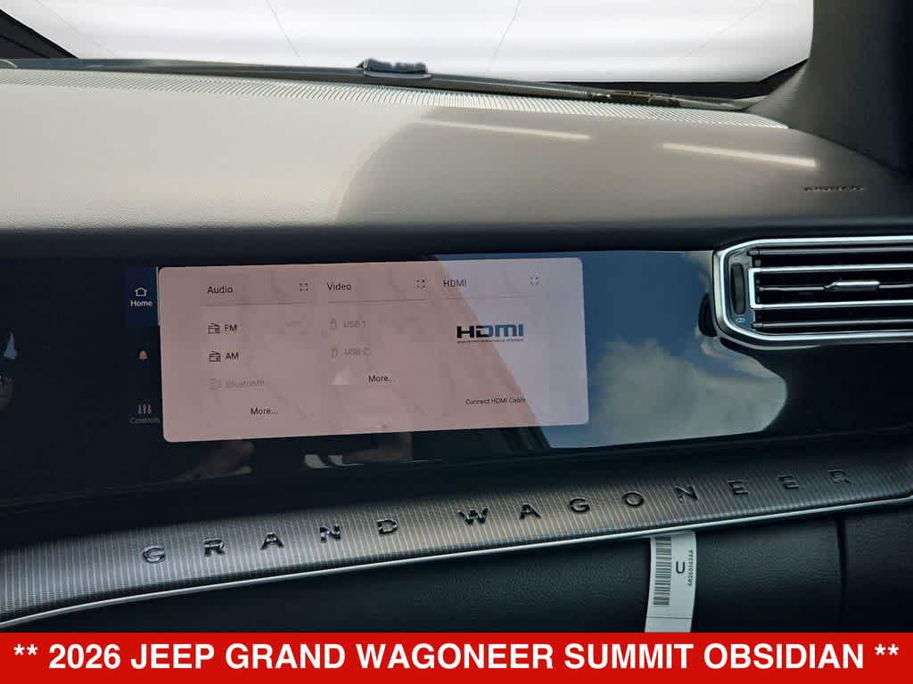2026 Jeep Grand Wagoneer Summit Obsidian