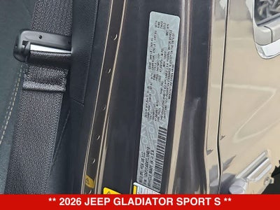 2026 Jeep Gladiator Sport S
