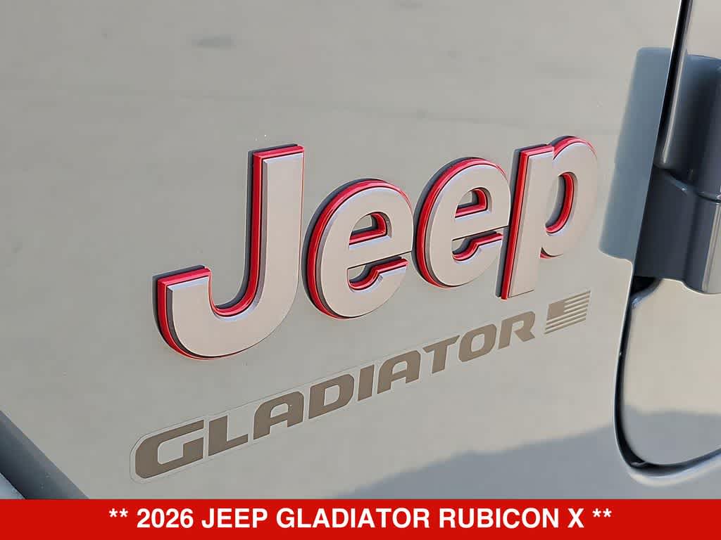 2026 Jeep Gladiator Rubicon X