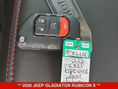 2026 Jeep Gladiator Rubicon X