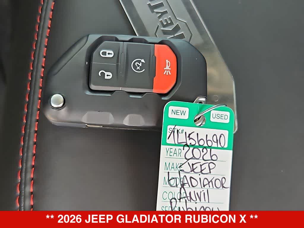 2026 Jeep Gladiator Rubicon X