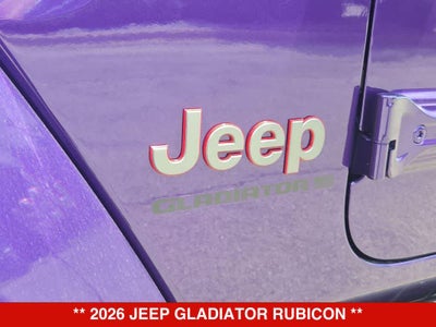 2026 Jeep Gladiator Rubicon