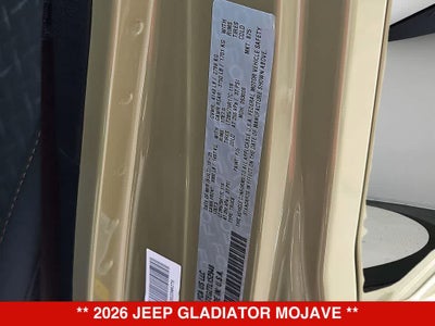 2026 Jeep Gladiator Mojave