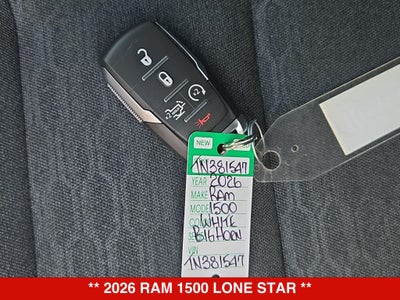 2026 RAM 1500 Lone Star