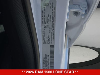 2026 RAM 1500 Lone Star