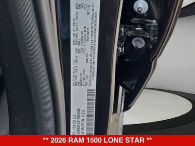 2026 RAM 1500 Lone Star