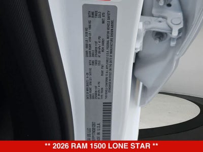2026 RAM 1500 Lone Star