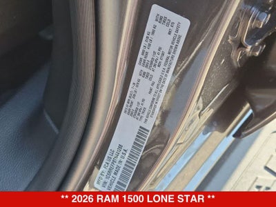 2026 RAM 1500 Lone Star