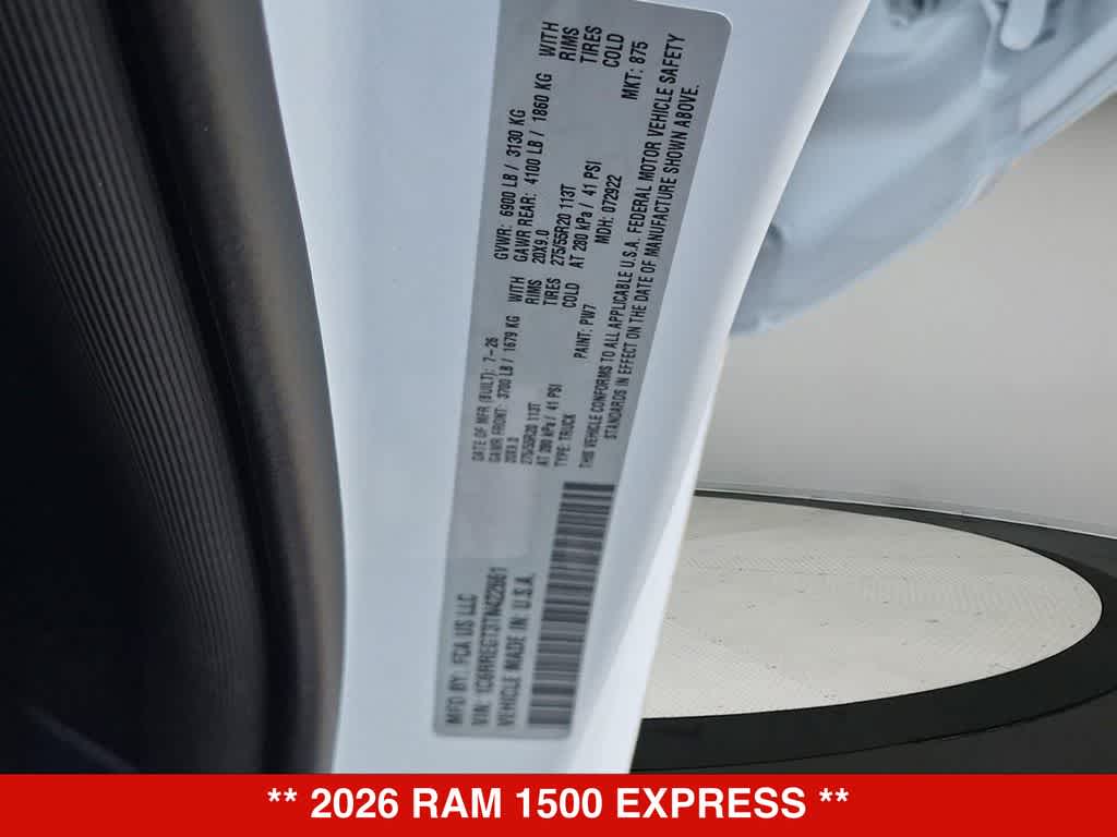 2026 RAM 1500 Express