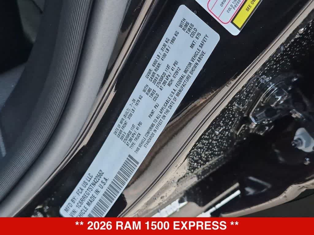 2026 RAM 1500 Express