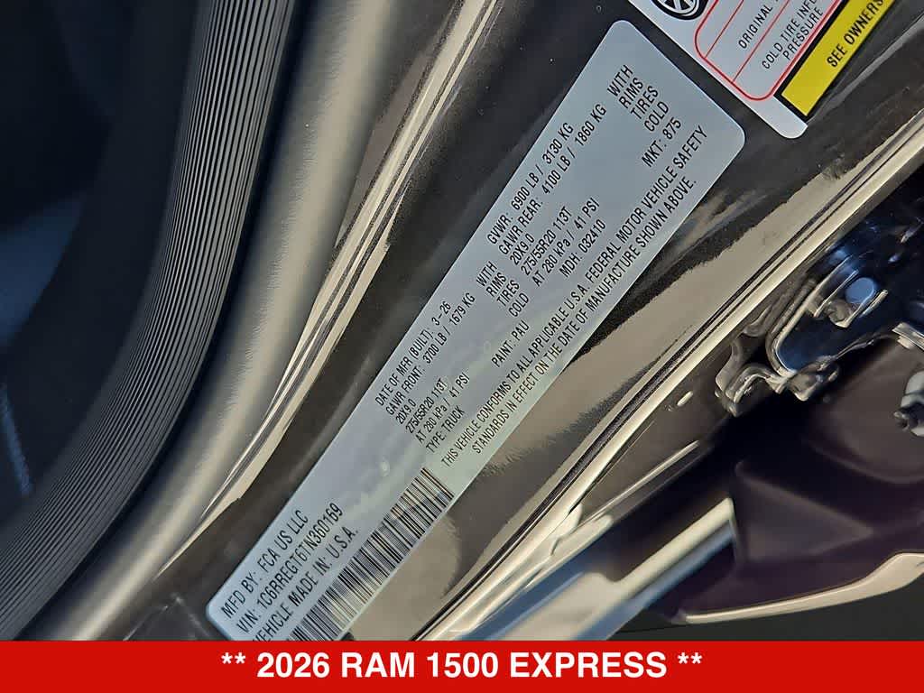 2026 RAM 1500 Express