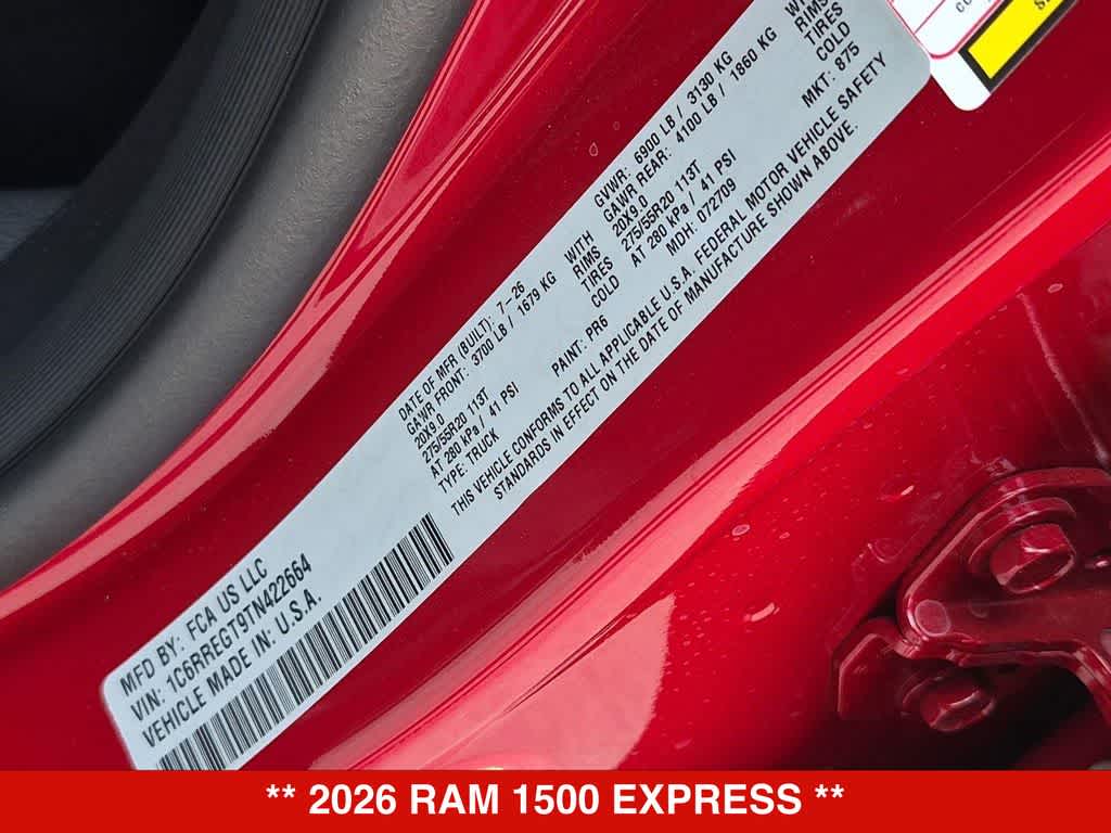 2026 RAM 1500 Express