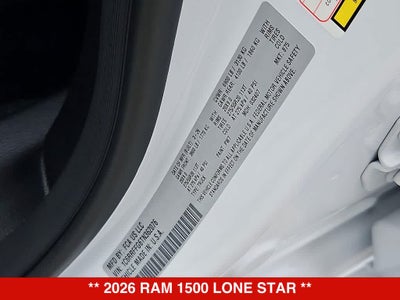 2026 RAM 1500 Lone Star