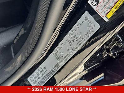 2026 RAM 1500 Lone Star
