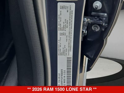 2026 RAM 1500 Lone Star