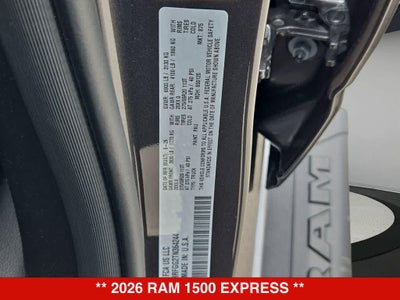 2026 RAM 1500 Express