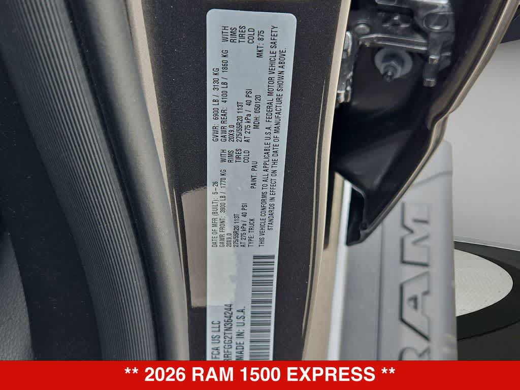2026 RAM 1500 Express