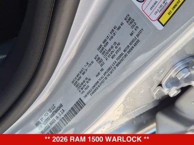 2026 RAM 1500 Warlock