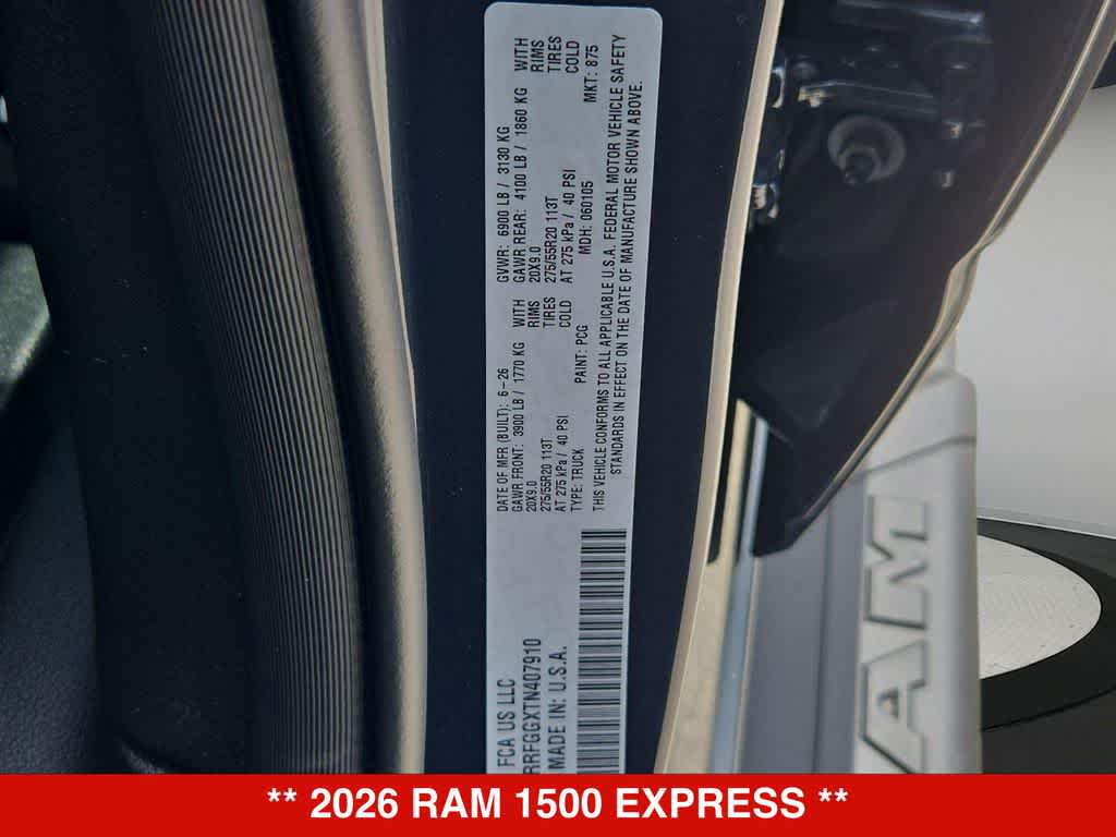 2026 RAM 1500 Express