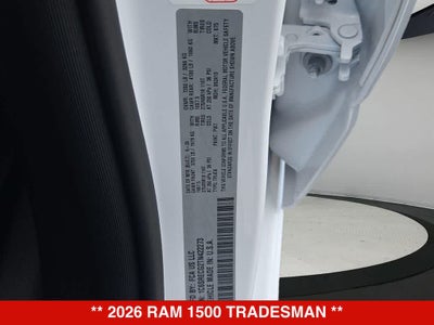 2026 RAM 1500 Tradesman
