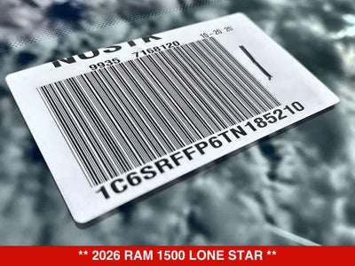 2026 RAM 1500 Lone Star