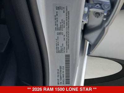 2026 RAM 1500 Lone Star