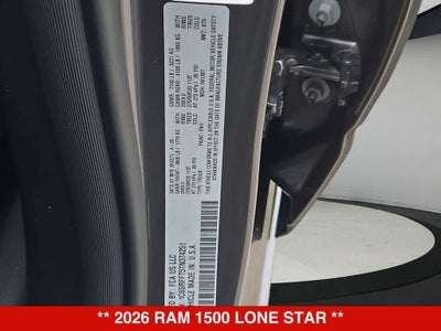 2026 RAM 1500 Lone Star