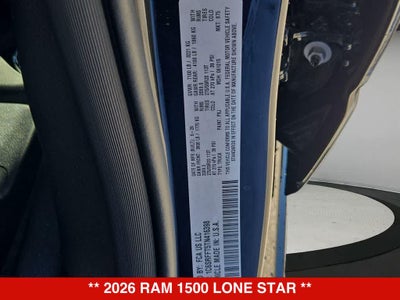 2026 RAM 1500 Lone Star