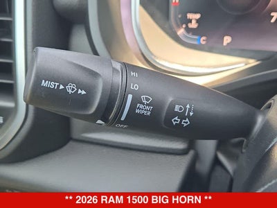 2026 RAM 1500 Big Horn