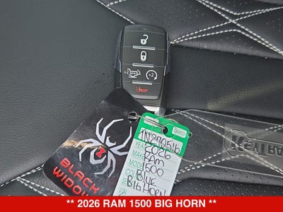 2026 RAM 1500 Big Horn