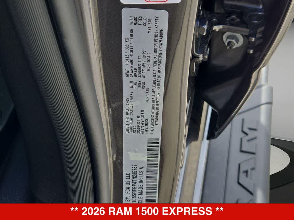 2026 RAM 1500 Express